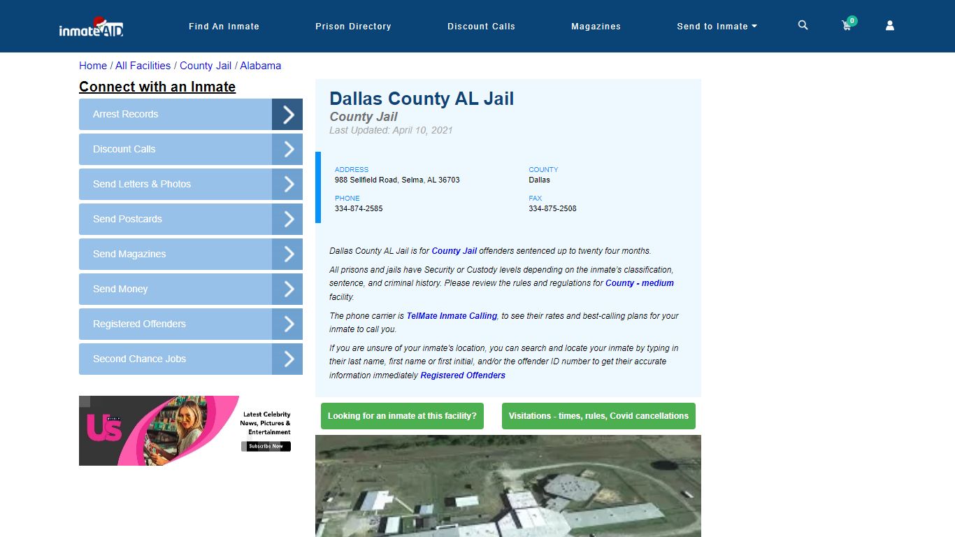 Dallas County AL Jail - Inmate Locator - Selma, AL